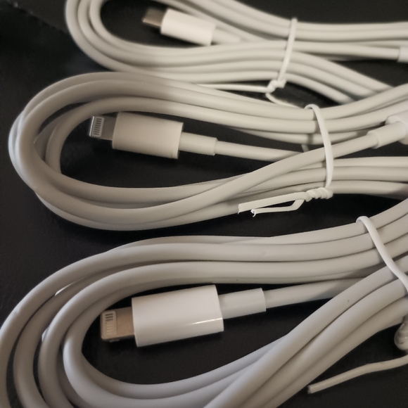 🔥 Hot 3PK New 20W PD USB 6Ft Data Fast Charger 2m Cables For iPhone - Picture 4 of 5